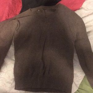 Brown sweater